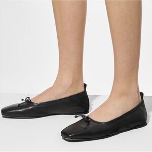 Memy Nappa Leather Ballet Flat AGL Size 36 New Without Tag